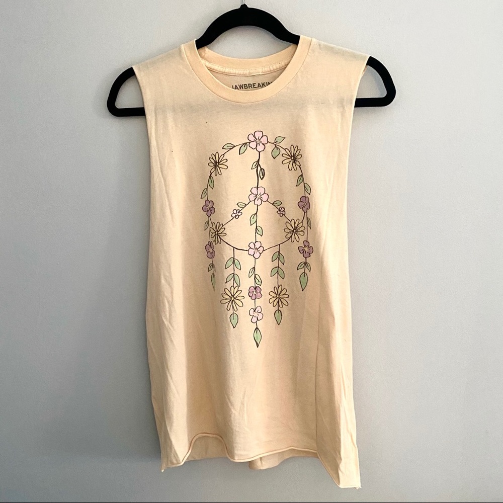 Jawbreaking Flower Dream Catcher Tank, M